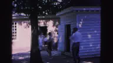 Williamsburg Virginia USA (1964): Old Footage Of What Looks Like People Walking