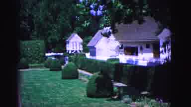 Williamsburg Virginia USA (1964): People Walking Through Clean Neighborhood With