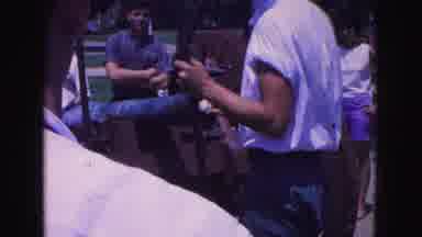 Williamsburg Virginia USA (1964): Man Charge Historic Cannon