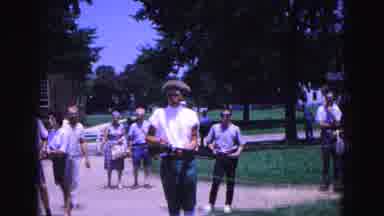 Williamsburg Virginia USA (1964): Military Sock Gun Show With Family And Friends