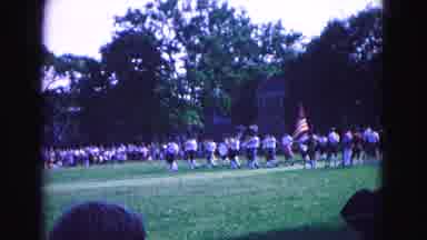 Williamsburg Virginia USA (1964): The Children Was Doing March Fast On Their