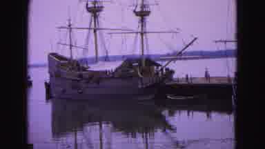 Williamsburg Virginia USA (1964): Ships In The Harbor