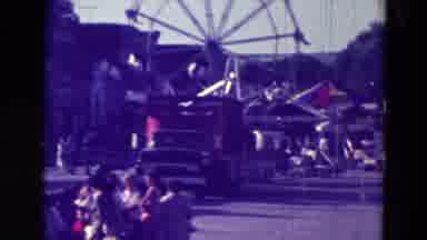 Clarkson Nebraska (1965): The City Fair Is Going On And There Are A Lot Of People