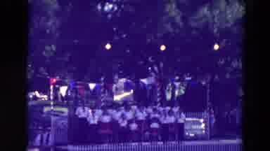 Clarkson Nebraska (1965): A Cultural Celebration Outside With Singing And Festive