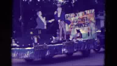Clarkson Nebraska (1965): A Parade Float With Anti-Communist Propaganda On It
