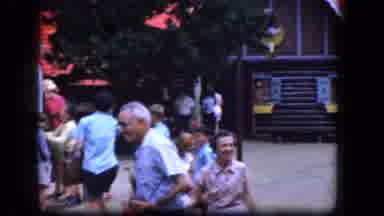 Concord New Hampshire (1965): Footage Of A Group Of Children And An Adult Touching