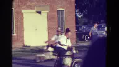 Diller Nebraska (1965): The Persons Are Doing Bike Riding In The Roadside Very
