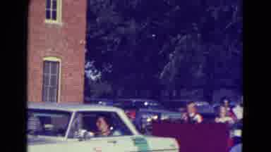 Diller Nebraska (1965): Czech Royalty Parade With A Man Driving The Float In Which