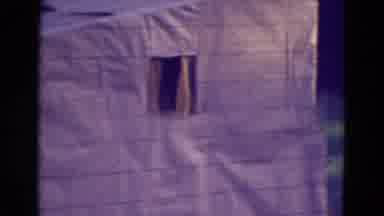 Diller Nebraska (1965): Makeshift Building Are Set Up And People Are Dressed Like