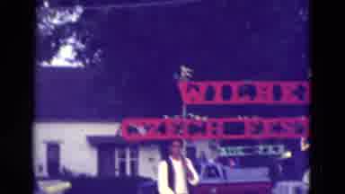 Diller Nebraska (1965): Czech Parade Moves Through Neighborhood Street Consisted