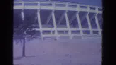 Louisville Kentucky USA (1965): Video Of A Stadium That Looks Run Down Old And