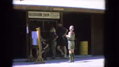 Manchester New Hampshire (1965): Children Who Seem To Be Musketeers Waiting For