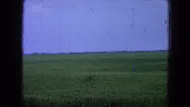 Pueblo Mexico (1965): Scenic View Of A Massive Green Grass Field That Leas All The