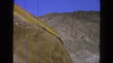 Pueblo Mexico (1965): Footage Of Sand And Dirt Being Tipped Out Of A Yellow Digger