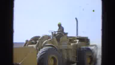 Pueblo Mexico (1965): Machine Or Tractor That Is Used For Construction Spaces