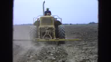 Pueblo Mexico (1965): Farmer Plowing The Land