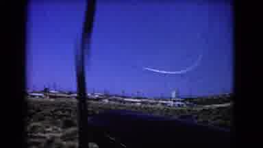 California USA (1966): View From Airplane