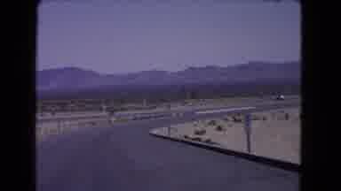 California USA (1966): Little Busy Road In The Middle Of Sparsely Populated Rural
