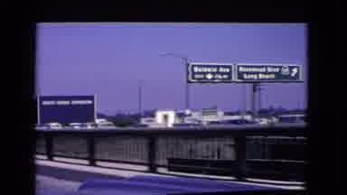 California USA (1966): Footage Filmed On The Highway Of Traffic On The Road