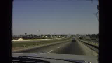 California USA (1966): Sightseeing On The Interstate