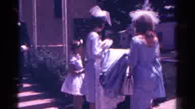 Danville Illinois (1966): Going To An Old Fashioned Wedding With Many Women