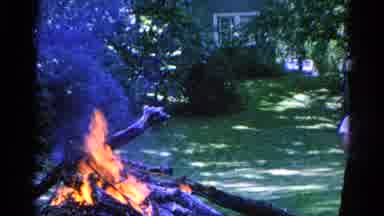 Danville Illinois (1966): Young Boy Tearing Up And Crumpling A Large Piece Of