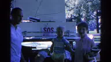 Danville Illinois (1966): A Family Of Fours Vintage Summer Outing In The Park
