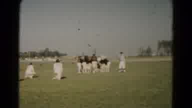 Hagerstown Maryland USA (1966): Shows Two Teams On A Field In Their Uniforms About