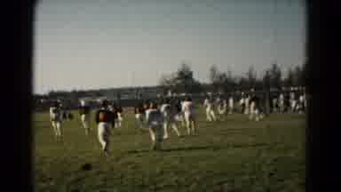 Hagerstown Maryland USA (1966): Field People Running Sport Rugby Outdoors Short