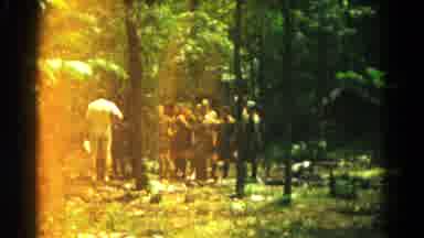 Hagerstown Maryland USA (1966): Group Of Young Men In Uniforms Marching Through