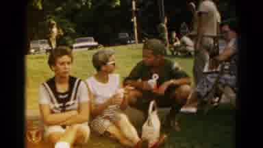 Hagerstown Maryland USA (1966): People Enjoying The Sunny Day In America