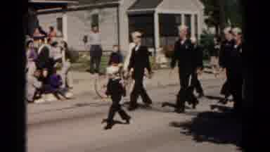 Hagerstown Maryland USA (1966): Soldiers Marching Supporting The English Flags