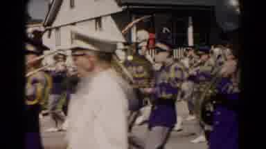 Hagerstown Maryland USA (1966): A Big Parade Of A Military Band What Impresses The