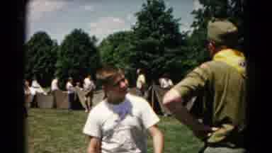 Hagerstown Maryland USA (1966): Team Leaders In The Boy Scouts Show Young Boys How