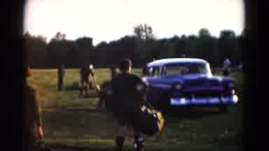 Hagerstown Maryland USA (1966): Young Boys Carrying Bags Of Gear And Equipment In