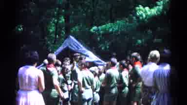 Hagerstown Maryland USA (1966): Boy Scout Camp Meeting