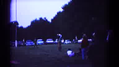 Hagerstown Maryland USA (1966): People Gather And Pay Respects To The Flag At The