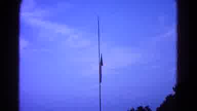 Hagerstown Maryland USA (1966): People Observe Flag Being Lowered In Grass Field