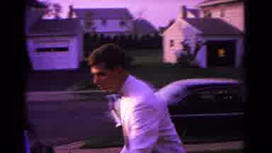 Hagerstown Maryland USA (1966): The Person Is Open The Car Door And Reverse The