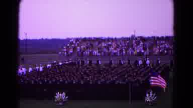 Hagerstown Maryland USA (1966): Military Graduates In Uniform Parading Into