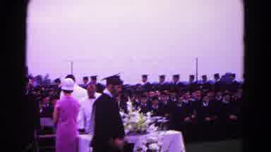 Hagerstown Maryland USA (1966): A Graduation Ceremony With Lots Of Men In All