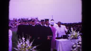 Hagerstown Maryland USA (1966): The Persons Are Waiting For The Graduation Day
