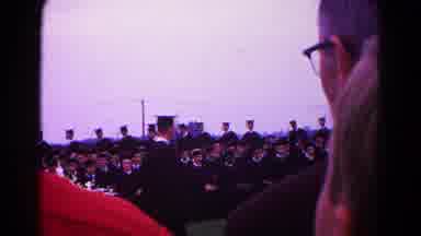 Hagerstown Maryland USA (1966): Trainees Awaiting Start Of Ceremony On A Day Of