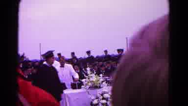 Hagerstown Maryland USA (1966): A Man Walking Through The Crowd At A High School