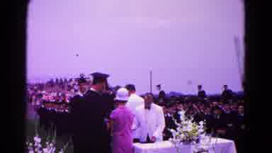 Hagerstown Maryland USA (1966): Graduation Ceremony Of Separate Male And Female