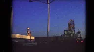 Las Vegas Nevada (1966): Driving Down The City Road And Taking In The Sights That