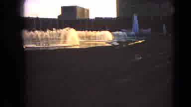 Las Vegas Nevada (1966): A Beautiful Scenery Of Water Shooting Up And Then Going