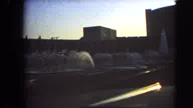 Las Vegas Nevada (1966): Image Taken From A Car Showing A Forecourt Of Some