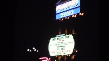 Las Vegas Nevada (1966): Neon Sign Up In Lights For Las Vegas Caesars Palace