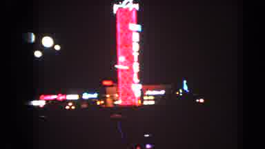 Las Vegas Nevada (1966): Neon Hotel Sign